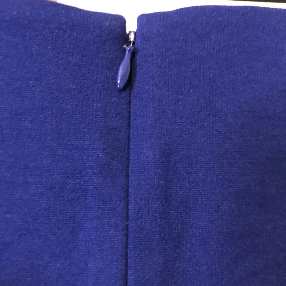 INC International Concepts Cobalt Blue Skirt